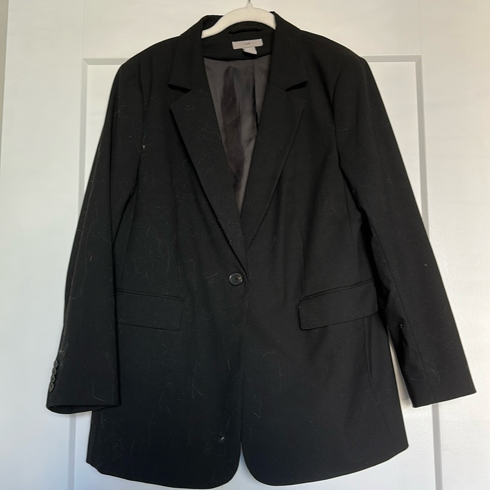 Black H&M Oversized Blazer